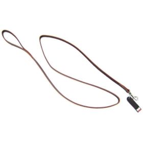 Circle T Latigo Leather Lead (Option 1: 6' Long x 5/8" Wide)